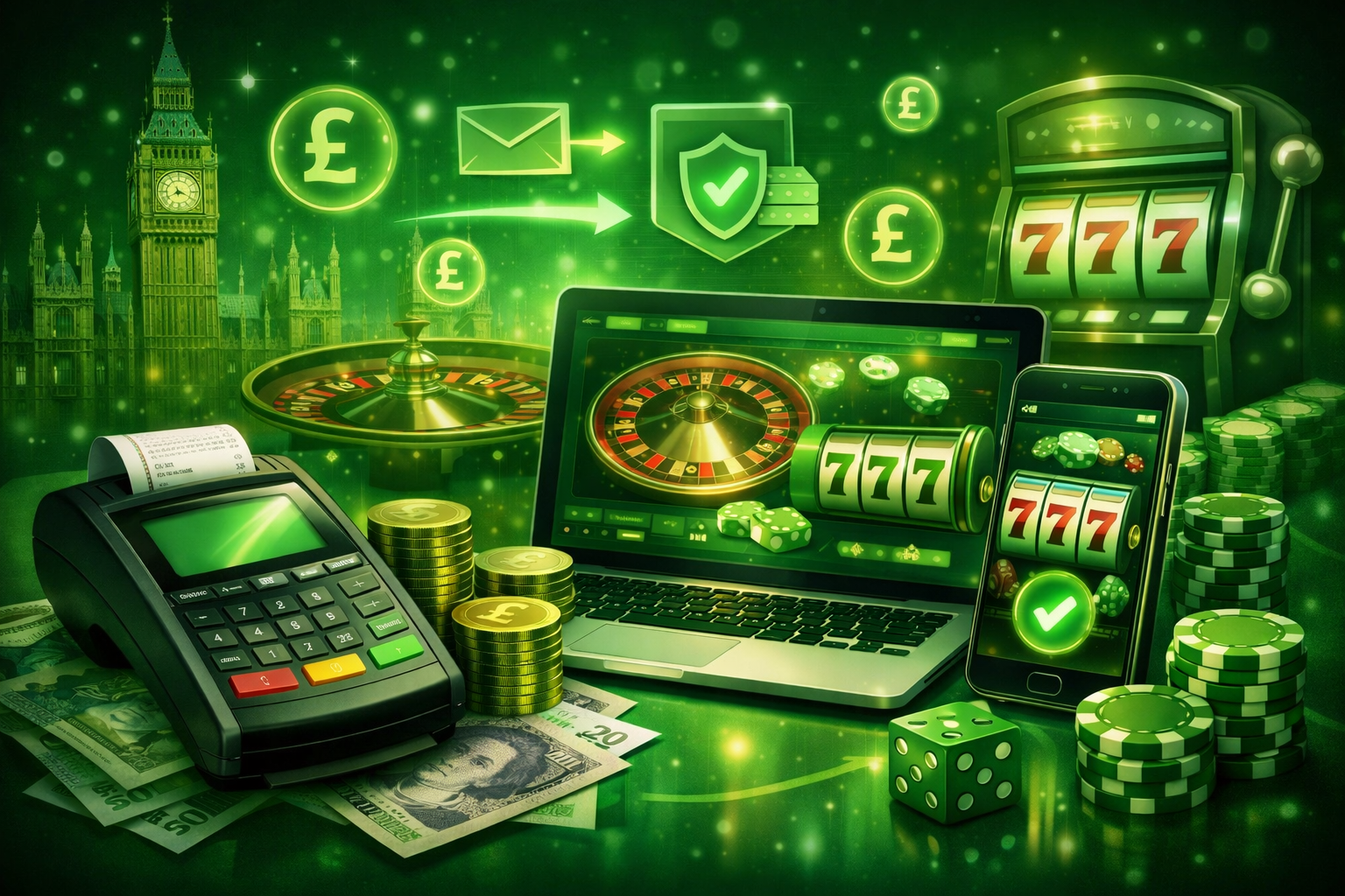 Platby a Transakcie v Anglických Kasínach